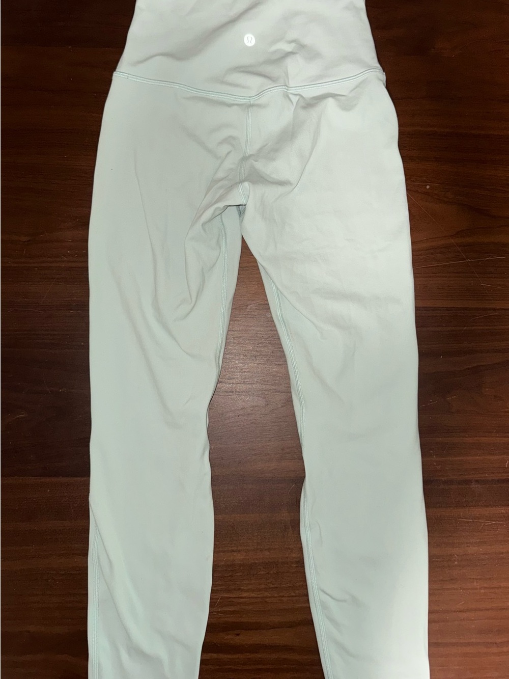 lululemon athletica wunder train leggings- mint